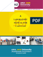 Updated Cad Cam Lab Manual