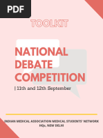 National Debate Competition Toolkit