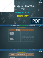 NEET Chemistry Syllabus 2024