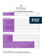 FIADOPT SME Proposal Template