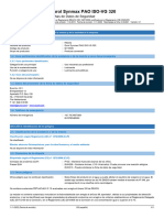 Compresor - ISO - VG320 - Aceite Lubricante - ES - E115506 - SDS