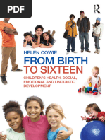 From Birth To Sixteen Years - Children's Health, Social, Emotional, and Cognitive Development-Routledge (2012)