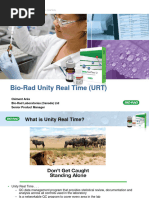 Quality Control With Bio Rad Unity Real Time