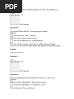 The Constitutional Principles of Human Rights in The Public Service MODULE 1