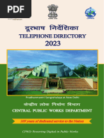 CPWD Telephone Directory 2023