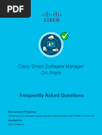 Cisco Smart Software Manager On-Prem - Q&A