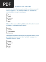 Answers Final Evaluation of Anti-Corruption Course