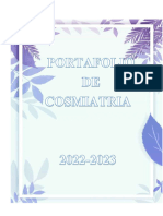 Portafolio de Cosmiatria