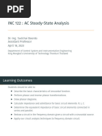 AC Steady State Analysis