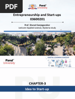 Entrepreneurship and Start-Ups 03600201: Lecturer-Applied Science, Diploma Study