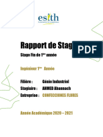 Rapport de Stage 1ere Annee