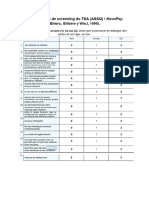 Questionnaire de Screening Du TSA (ASSQ)