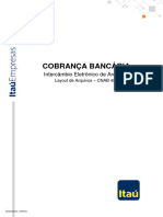 ITAU Cobrança CNAB 400 Empresas