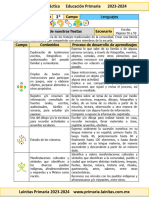 1er Grado Octubre - 07 Lotería de Nuestras Fiestas (2023-2024)