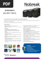 Catalogo de Nobreak SMS Station II