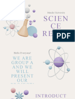 Pastel Purple and Blue 3D Illustration STEM Science Education Presentation