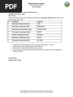 Grade 3 Syllabus and Datesheet 1