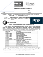 Diagnostic Tools For Computer System and Networks