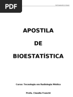 Apostila de Bioestatística