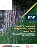 Estado Situacional Del Género Cedrela en El Perú PDF