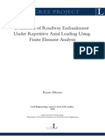 Evaluation of Roadway Embankment