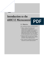 Introduction To The 68Hc12 Microcontroller