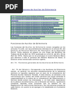 01 - Funciones de Auxiliar de Enfermería