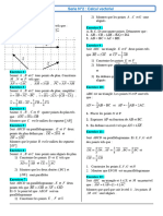 Calcul Vectoriel Dans Le Plan Exercic