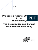 Orientation To Human Body Workbook Precourse 2023