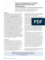 Dental Treatment Under General Anaesthesia The Short Term Change in Young Children's Oral Health-Related Quality of Life..en - Es