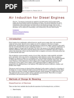 Air Induction For Diesel Engines3