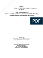 Modul Projek - Suara Demokrasi Pemilihan Ketua Dan Wakil Ketua OSIS (Pilkasis) - Fase D