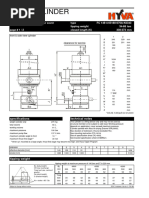 Silownik Hydrauliczny Teleskopowy Hyva 71505404 fc149 4 05180 070a k0343 KH Kipper