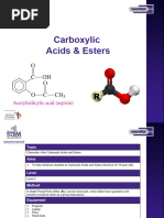 Introduction To Naming and Drawing of Carboxylic Acids and Ester