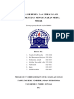 MAKALAH MEDSOS KEL.1 (Hukum Dan Etika Dalam Berkomunikasi Menggunakan Media Sosial)