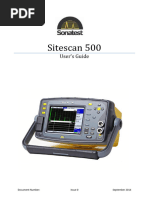 Sitescan 500S User Guide