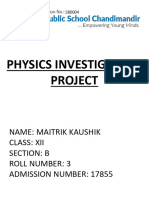 Physics Project