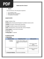 Detailed Lesson Plan in Science 5