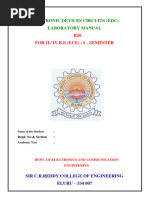 2-1 EDC Lab Manual Jntuk R20 - 201021