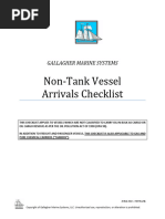 Arrivals Checklist Non Tank 20 Feb 2023