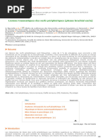 Lésions Traumatiques Des Nerfs Périphériques (Plexus Brachial Exclu)