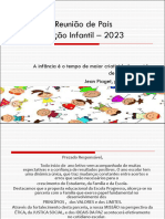 Reuniao de Educação Infantil