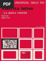 Richard Konetzke. América Latina II. La Época Colonial