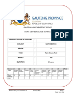 Grade 9 Term 2 June Test 2022 Final