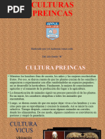 Culturas Preincas