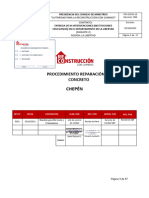 POI-COCH-13 Procedimiento de Reparación de Concreto Rv0