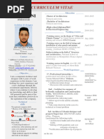 Zegnouni: Curriculum Vitae