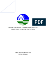 DENR Citizen Charter 2023 1st Edition