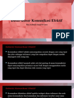 Dasar Dasar Komunikasi Efektif 11 12