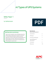 WP APC-The Different Types of UPS Systems